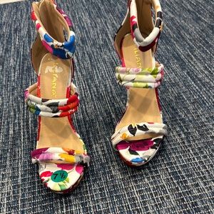 Colorful Floral Women's Sandals